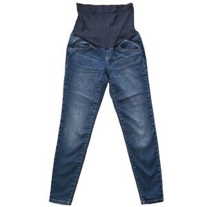 EUC Maturity A Glow women's 2-mat Jegging skinny leg denim jeans, blue black